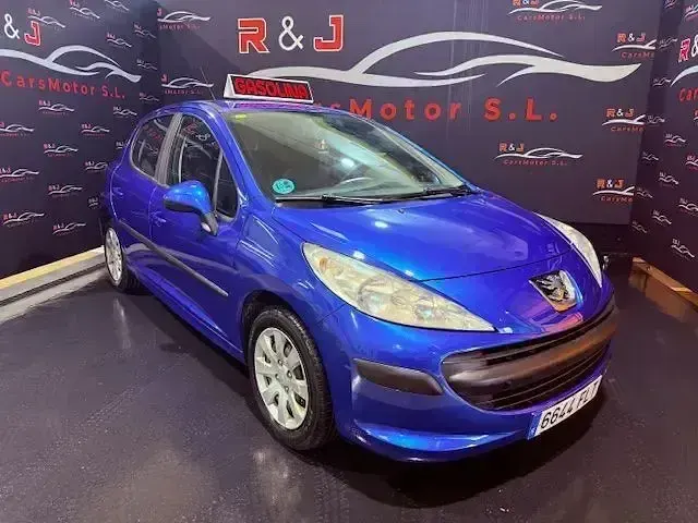 Usado Peugeot 207 90 CV (66 kW) 2007 Azul Berlina
