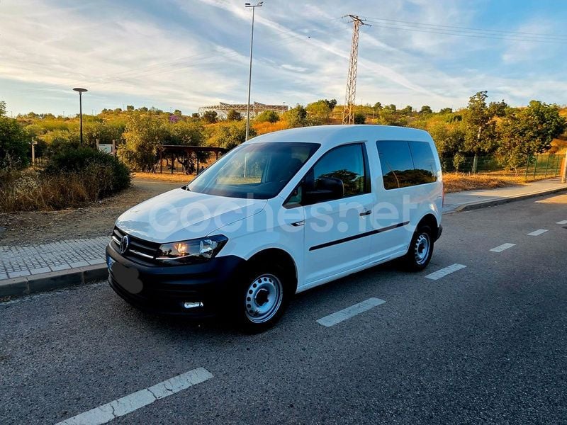 Blanco Usado 2016 VW Caddy Monovolumen | 9999 € - Imagen 1/4