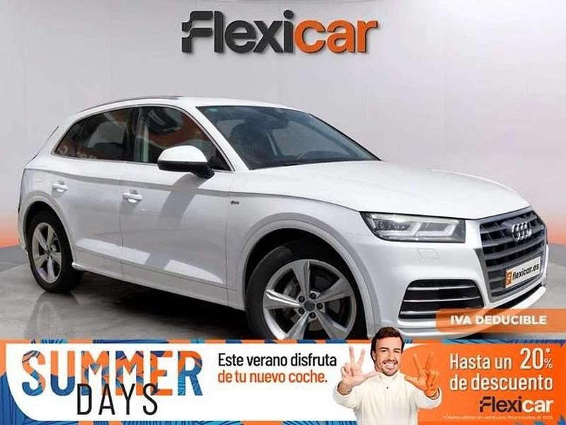 Blanco Usado 2019 Audi Q5 S-line plus SUV | 23.190 € (Super precio) - Imagen 1/4