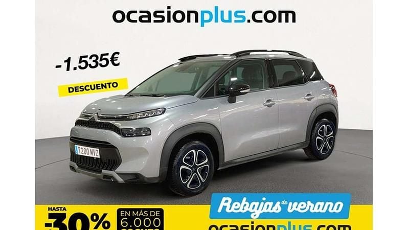 Plateado Usado 2024 Citroën C3 Aircross Feel SUV | 14.546 € (Buen precio) - Imagen 1/4