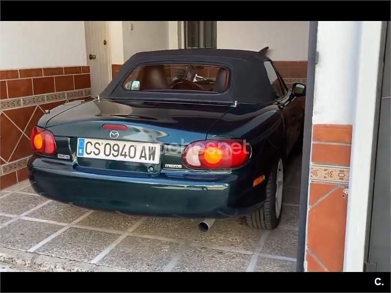 Usado Mazda MX5 Touring 110 CV (80 kW) 2000 Verde Descapotable
