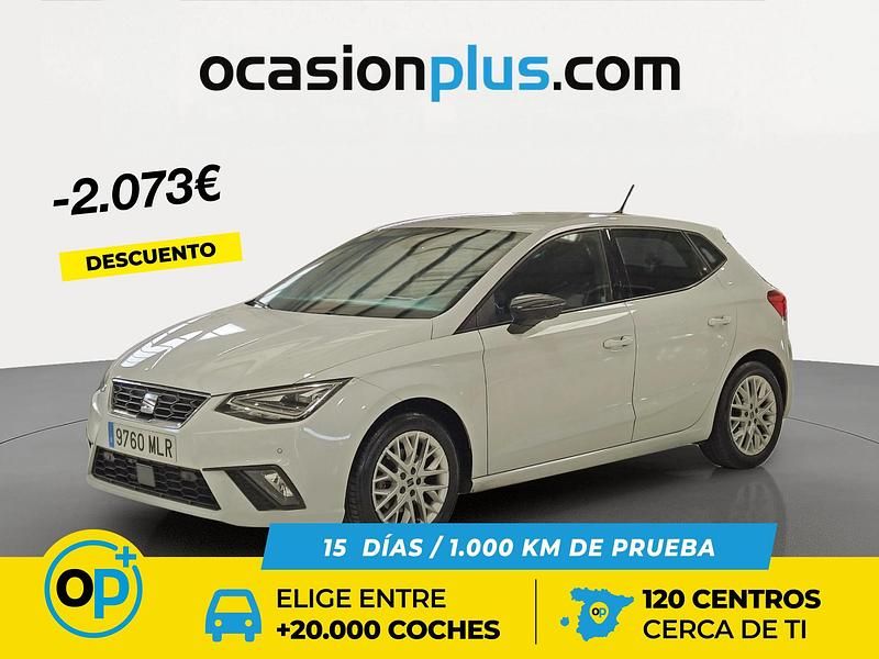 Usado Seat Ibiza FR 110 CV (80 kW) 2023 Blanco Berlina