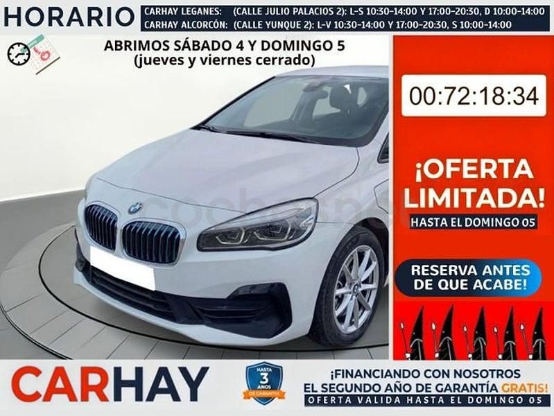 Usado BMW 225 Active Tourer iPerformance 224 CV (164 kW) 2018 Blanco Monovolumen