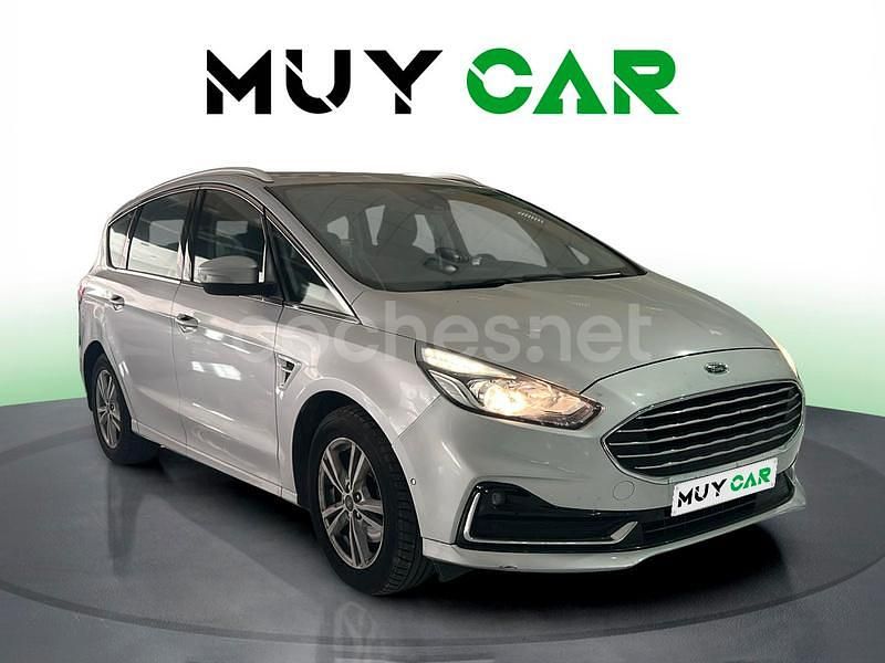 Gris / plata Usado 2022 Ford S-MAX Titanium Monovolumen | 23.490 € (Precio justo) - Imagen 1/4