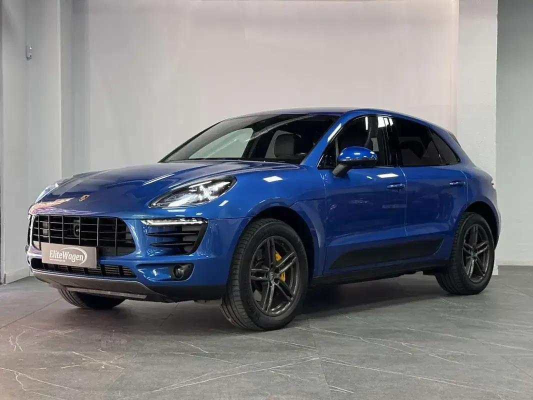 Usado Porsche Macan S 258 CV (189 kW) 2015 Azul SUV