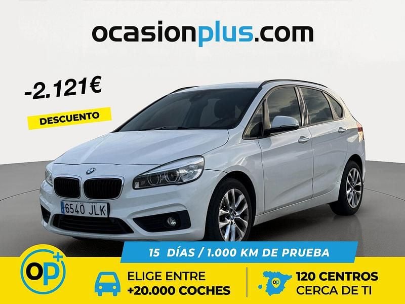 Usado BMW 218 Active Tourer 150 CV (110 kW) 2016 Blanco Monovolumen