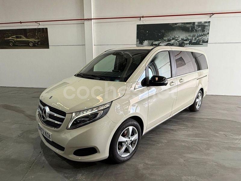 Beige Usado 2017 Mercedes V200 Avantgarde Monovolumen | 39.900 € (Caro) - Imagen 1/4