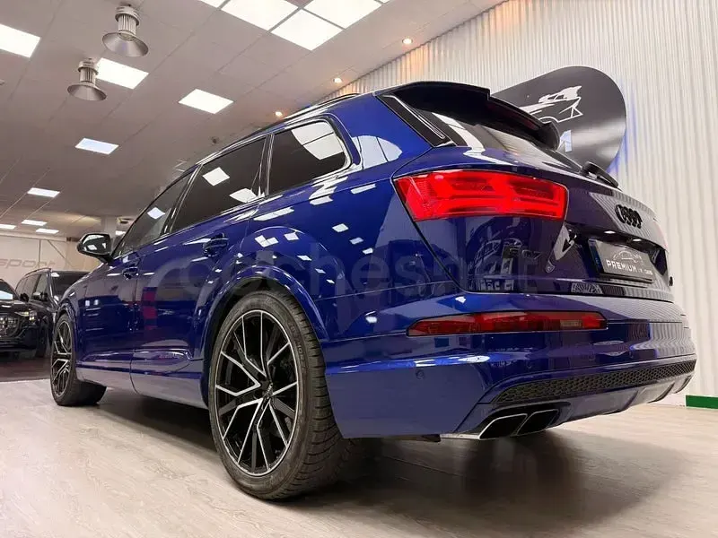 Usado Audi SQ7 Exclusive 435 CV (319 kW) 2018 Azul SUV