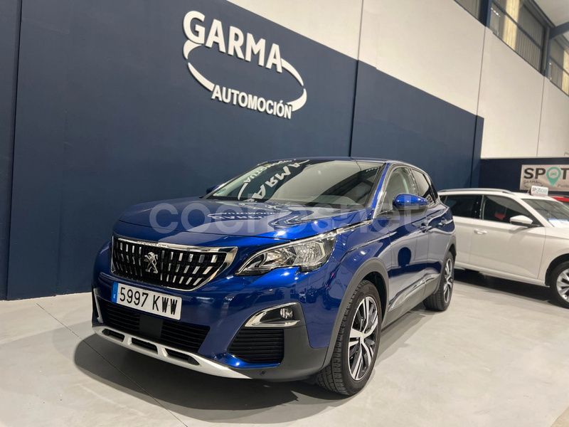 Azul Usado 2019 Peugeot 3008 Allure SUV | 14.900 € (Precio justo) - Imagen 1/4