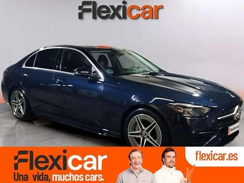 Usado Mercedes C200 204 CV (150 kW) 2021 Azul Berlina