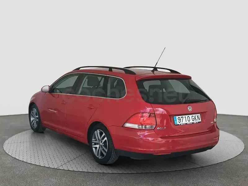 Usado VW Golf VI Sport 122 CV (89 kW) 2009 Rojo Utilitario
