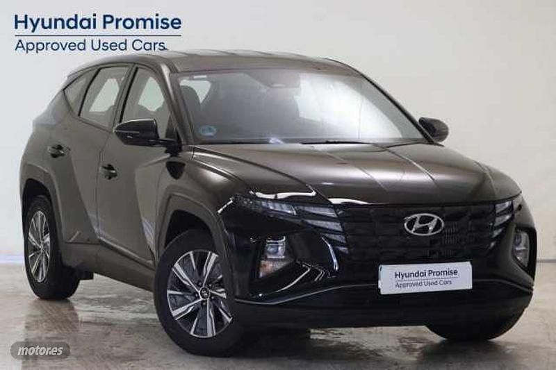 Usado Hyundai Tucson 150 CV (110 kW) 2024 Abyss black SUV