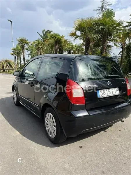 Usado Citroën C2 75 CV (55 kW) 2007 Negro Utilitario