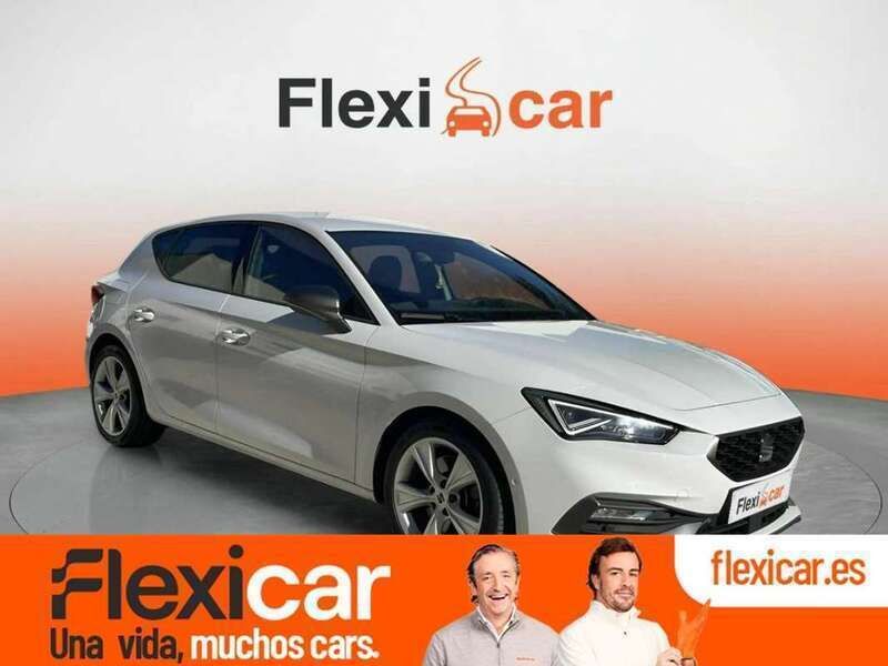 Blanco Usado 2022 Seat Leon FR Berlina | 20.590 € (Precio justo) - Imagen 1/4