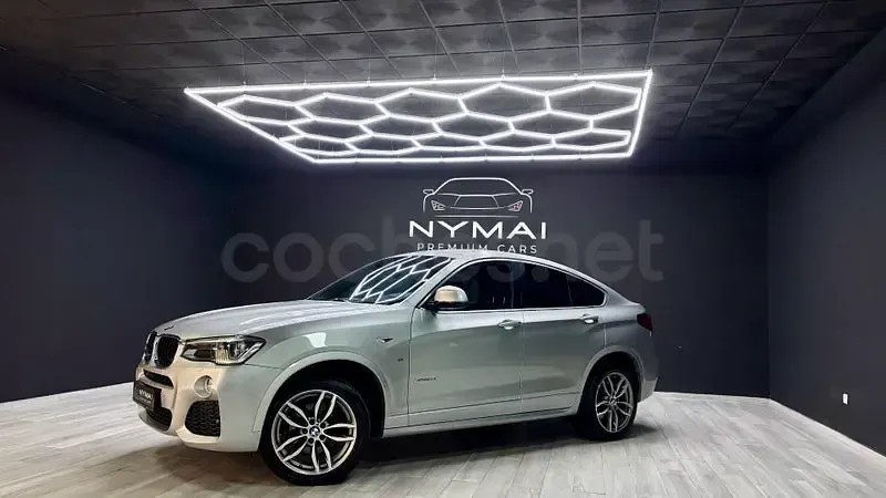Usado BMW X4 M Sport 190 CV (139 kW) 2017 Gris / plata SUV