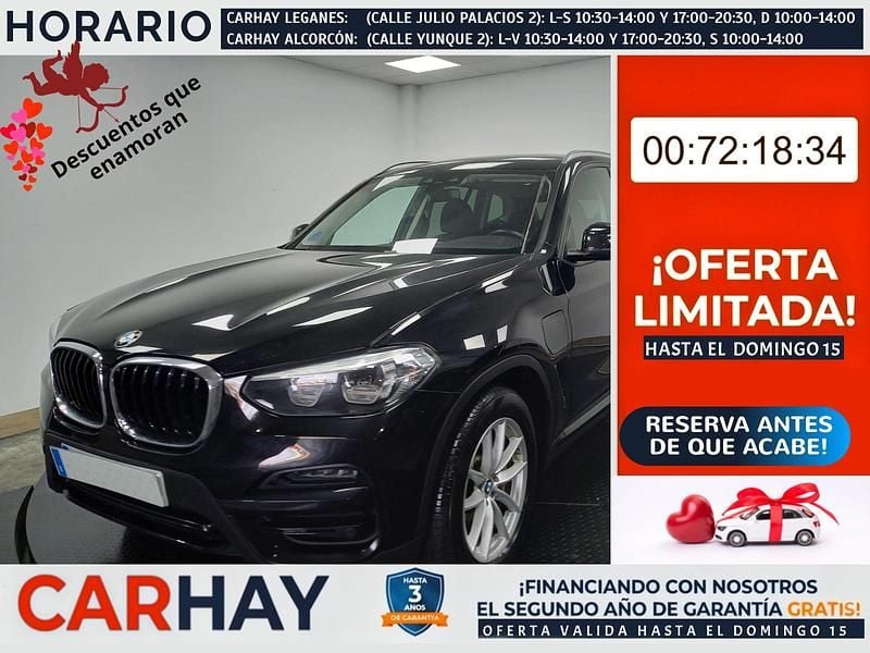 Usado BMW X3 183 CV (134 kW) 2021 Negro SUV