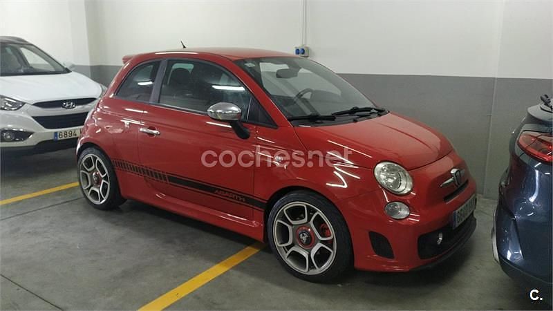 Usado Abarth 500 135 CV (99 kW) 2009 Rojo Berlina