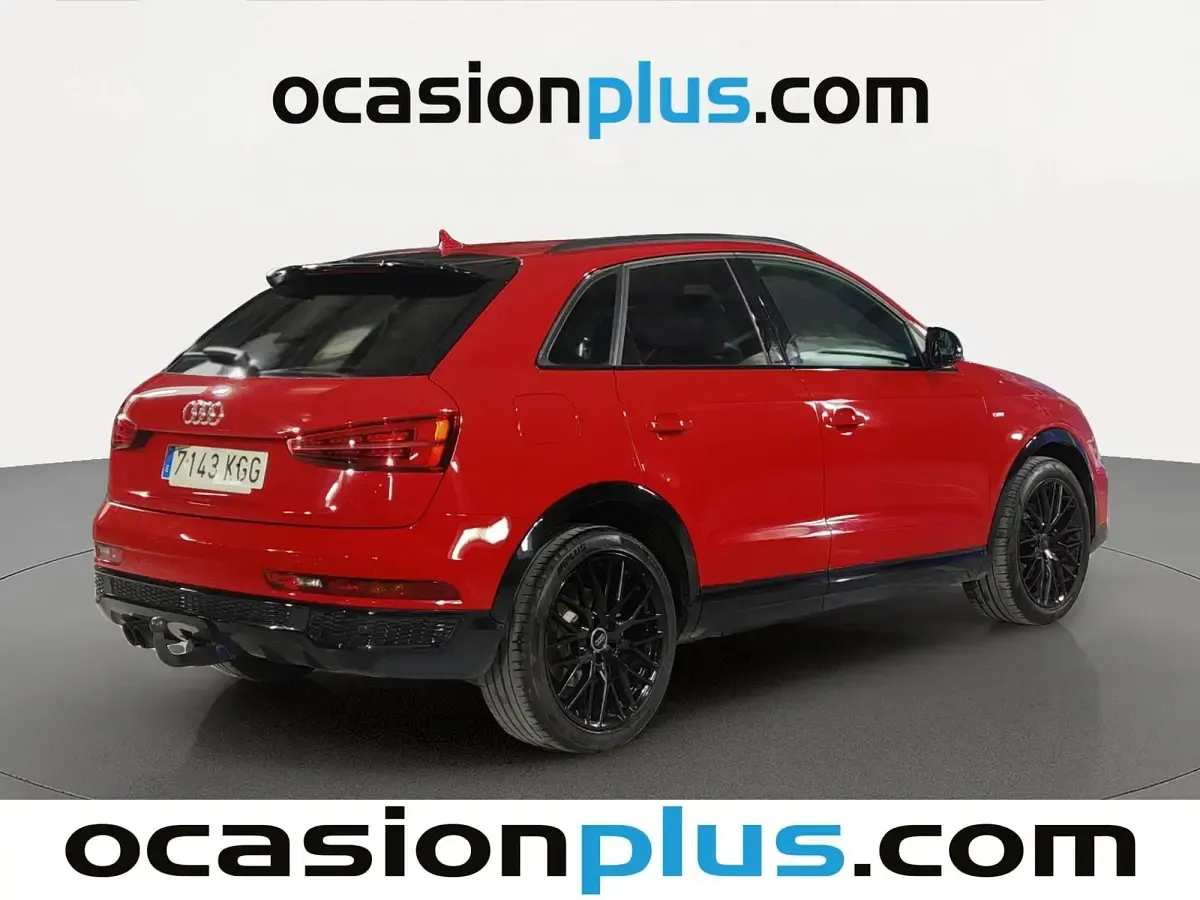 Usado Audi Q3 Competition 150 CV (110 kW) 2017 Rojo SUV