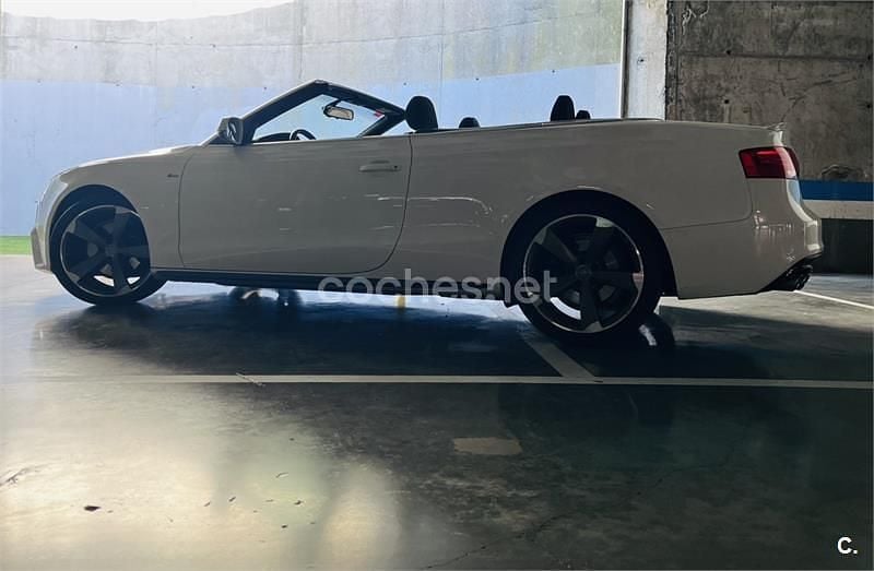Usado Audi A5 Cabriolet S-Line 190 CV (139 kW) 2016 Blanco Descapotable