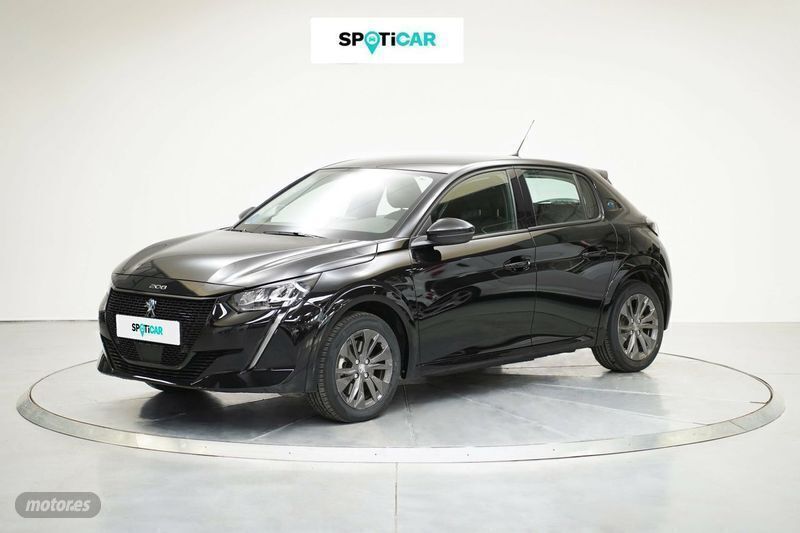 Negro Usado 2020 Peugeot e-208 Allure Utilitario | 16.800 € (Precio justo) - Imagen 1/4