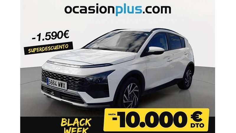 Blanco Usado 2024 Hyundai Bayon SUV | 15.910 € (Precio justo) - Imagen 1/4