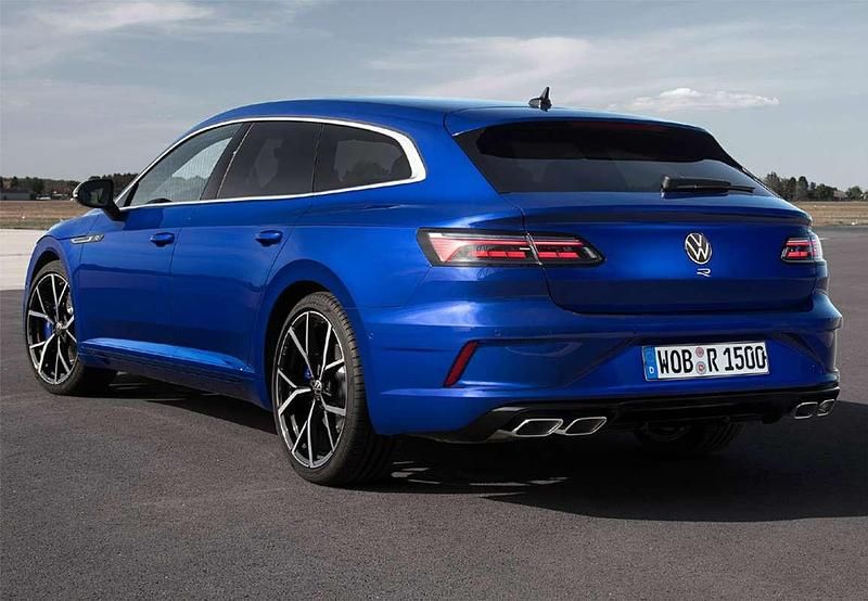 Usado VW Arteon R-line 150 CV (110 kW) 2021 Negro Familiar