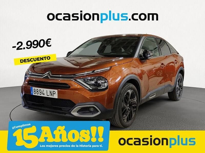 Naranja Usado 2021 Citroën C4 Shine SUV | 16.390 € (Precio justo) - Imagen 1/4