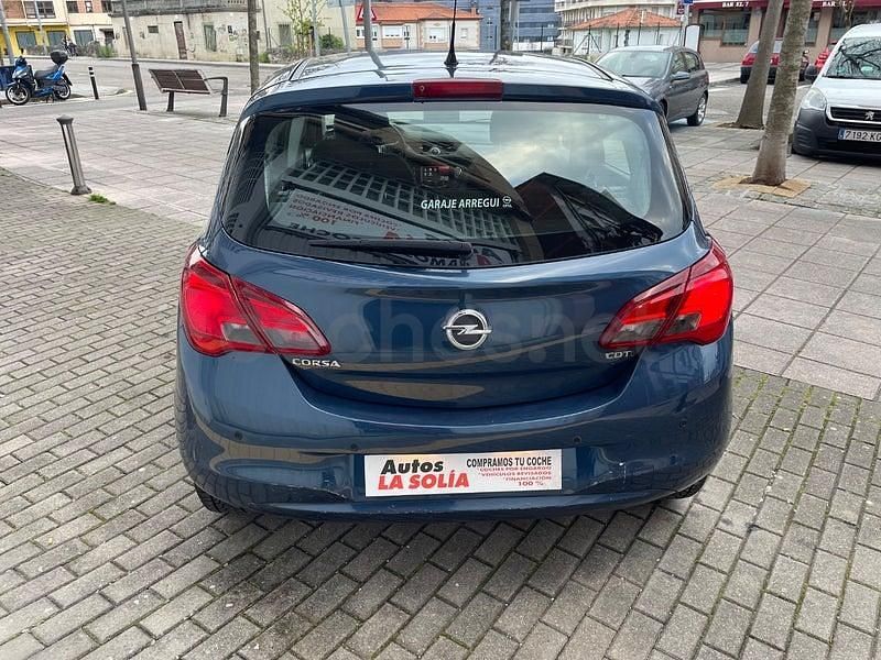 Usado Opel Corsa Selective 75 CV (55 kW) 2015 Azul Utilitario