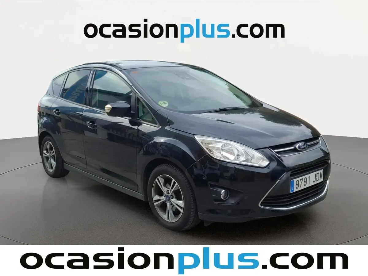 Usado Ford C-MAX Trend 115 CV (84 kW) 2015 Negro Monovolumen