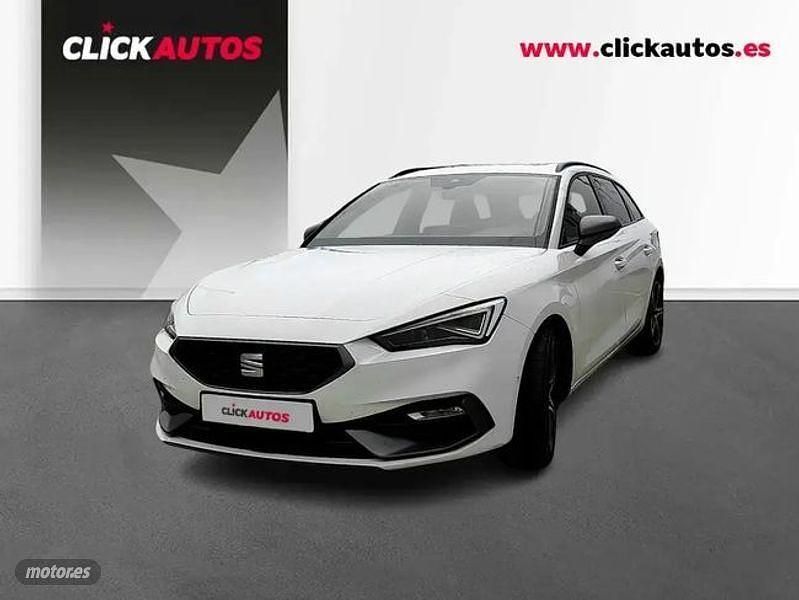 Usado Seat Leon FR 115 CV (84 kW) 2025 Blanco Familiar