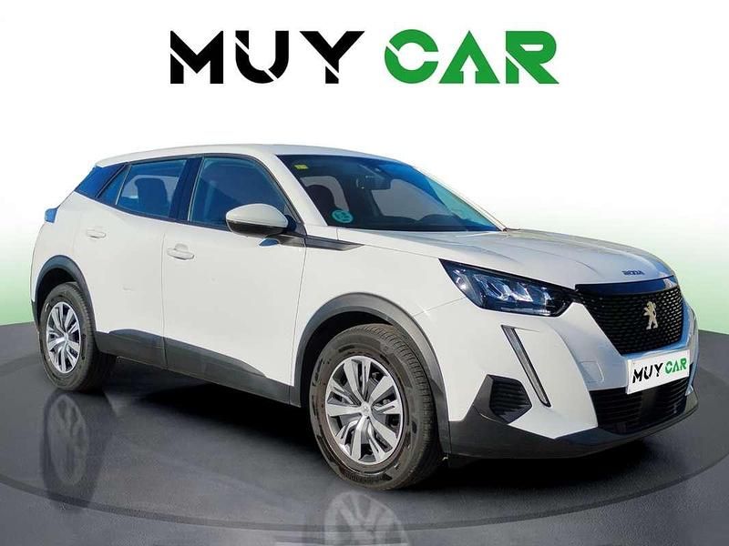 Blanco Usado 2020 Peugeot 2008 Active SUV | 12.490 € (Precio justo) - Imagen 1/4