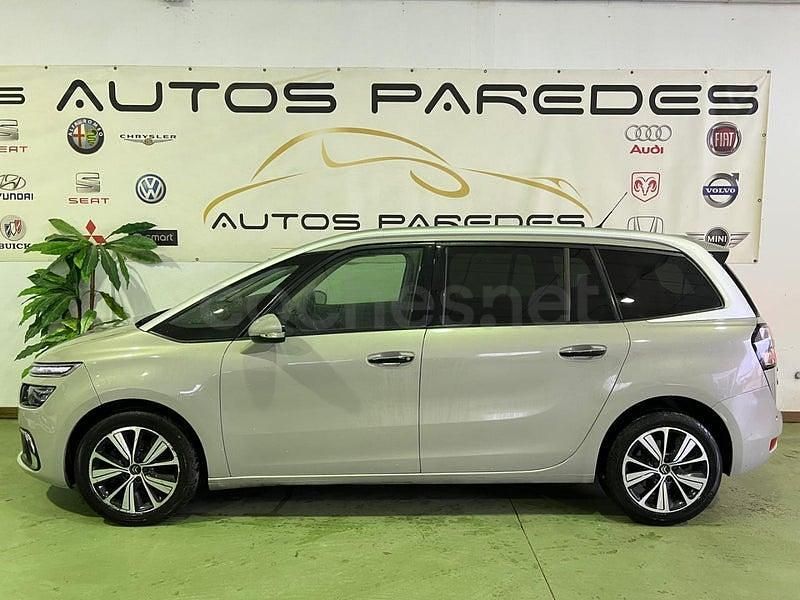 Usado Citroën Grand C4 Picasso Shine 120 CV (88 kW) 2017 Gris / plata Monovolumen