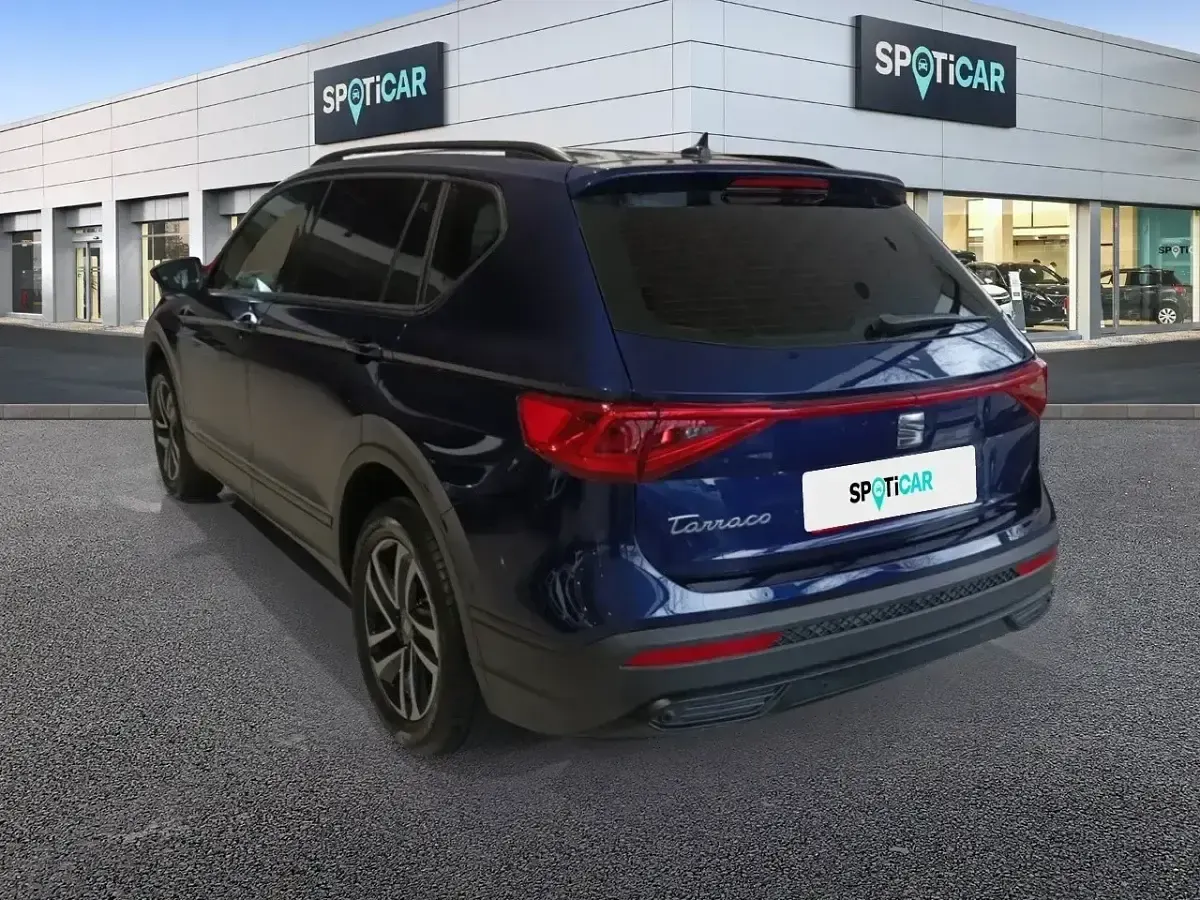 Usado Seat Tarraco Style 150 CV (110 kW) 2022 Azul SUV