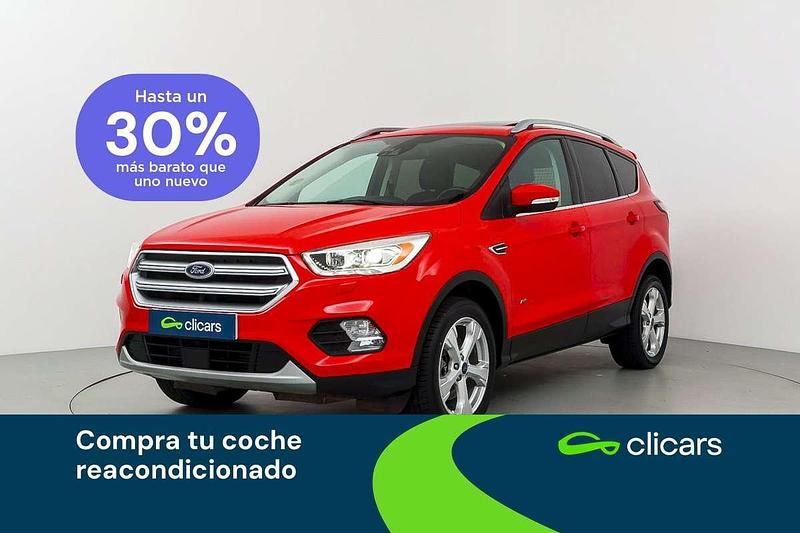 Rojo Usado 2017 Ford Kuga Titanium SUV | 15.190 € (Buen precio) - Imagen 1/4