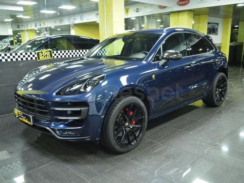 Usado Porsche Macan Turbo 400 CV (294 kW) 2015 Azul SUV