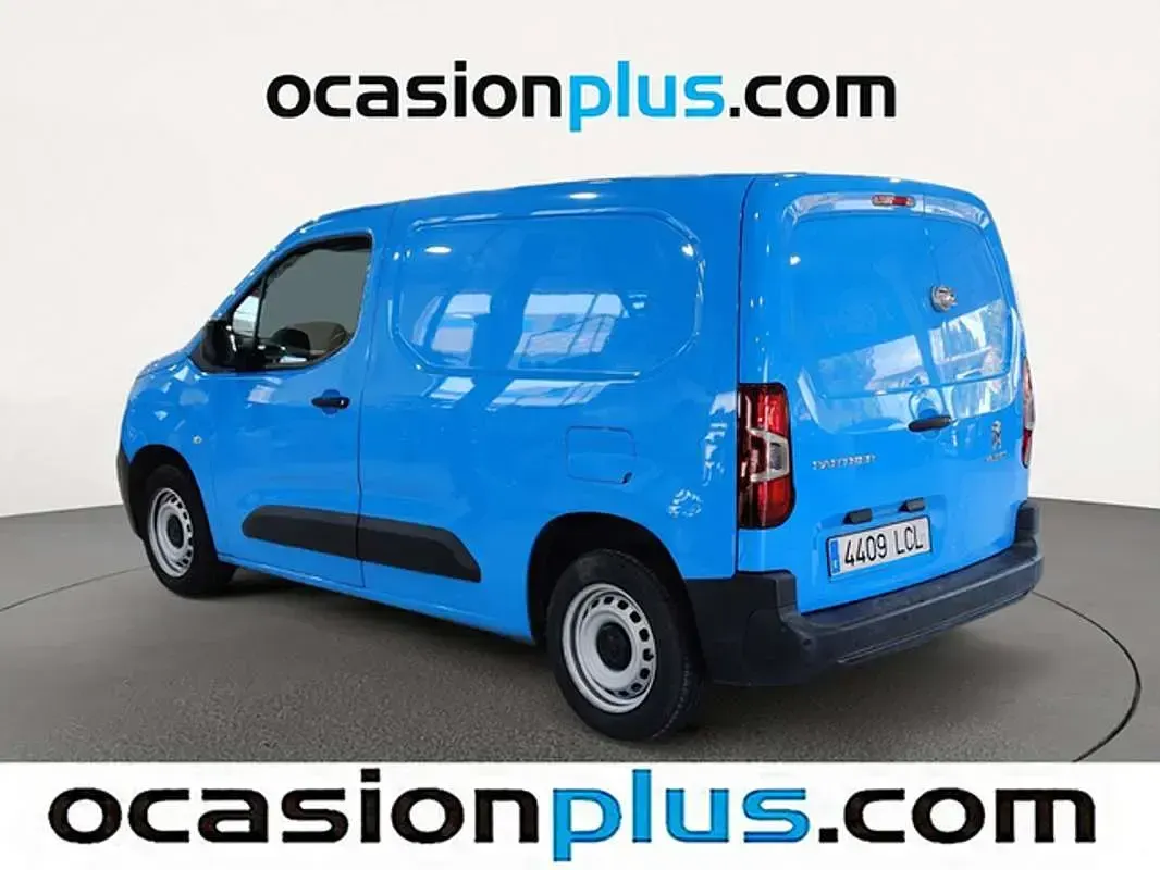 Usado Peugeot Partner 76 CV (55 kW) 2019 Azul Monovolumen