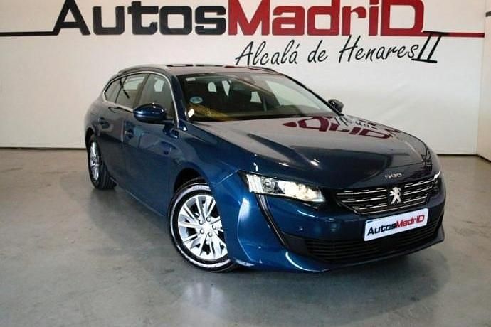 Azul Usado 2020 Peugeot 508 Allure Familiar | 13.490 € (Super precio) - Imagen 1/4