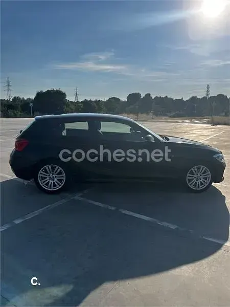 Usado BMW 116 Efficient Dynamics 116 CV (85 kW) 2017 Negro Utilitario