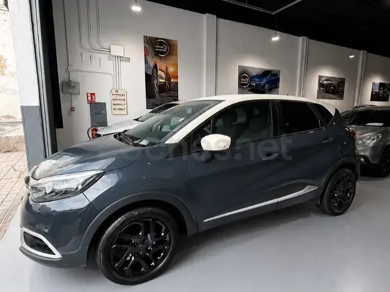 Usado Renault Captur 90 CV (66 kW) 2014 Azul SUV