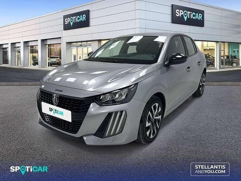 Gris Usado 2024 Peugeot 208 Active Utilitario | 13.900 € (Buen precio) - Imagen 1/4