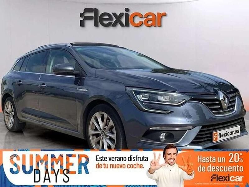 Gris Usado 2017 Renault Mégane GrandTour Bose Edition Familiar | 13.990 € (Un poco caro) - Imagen 1/4