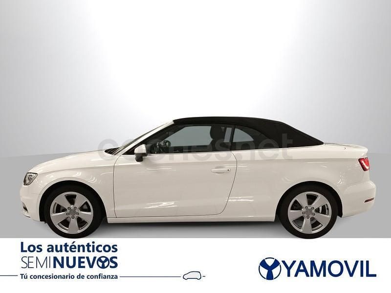 Usado Audi A3 Cabriolet Ambition 110 CV (80 kW) 2015 Blanco Descapotable