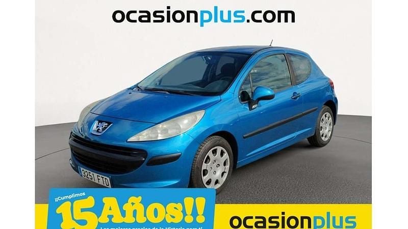 Azul Usado 2007 Peugeot 207 Utilitario | 4190 € (Precio justo) - Imagen 1/4
