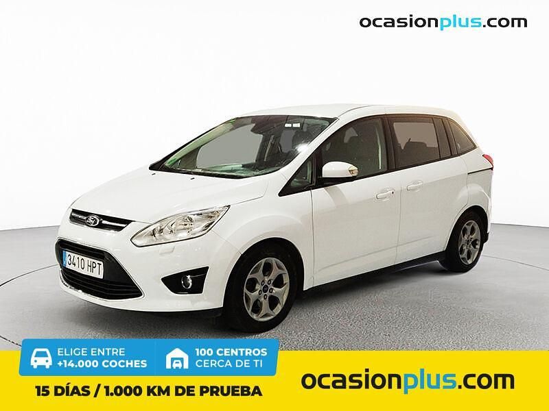 Blanco Usado 2013 Ford C-MAX Trend Monovolumen | 7650 € (Precio justo) - Imagen 1/4