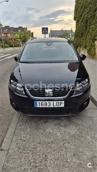 Usado Seat Alhambra Style 150 CV (110 kW) 2019 Negro Monovolumen