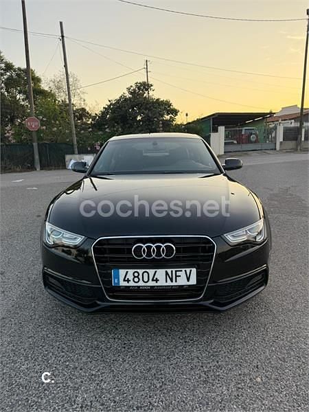 Negro Usado 2016 Audi A5 Sportback S-Line Berlina | 17.649 € (Precio justo) - Imagen 1/4