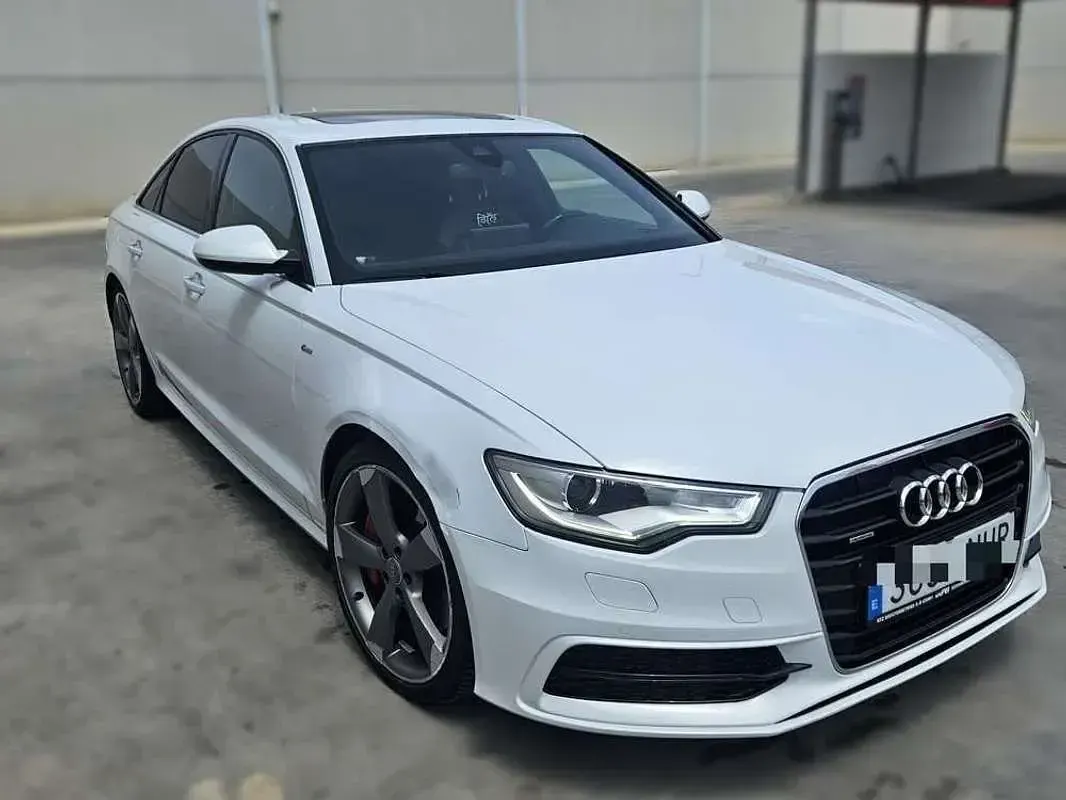 Usado Audi A6 313 CV (230 kW) 2013 Blanco Berlina
