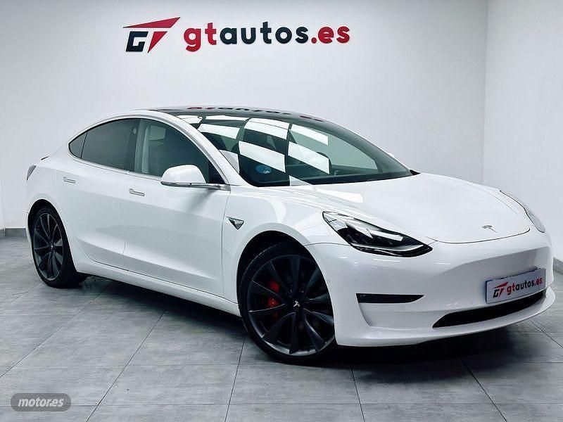 Blanco Usado 2019 Tesla Model 3 Performance Berlina | 26.150 € (Precio justo) - Imagen 1/4