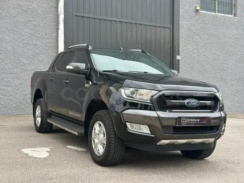 Usado Ford Ranger Wildtrack 200 CV (147 kW) 2018 Negro Pickup/Camioneta