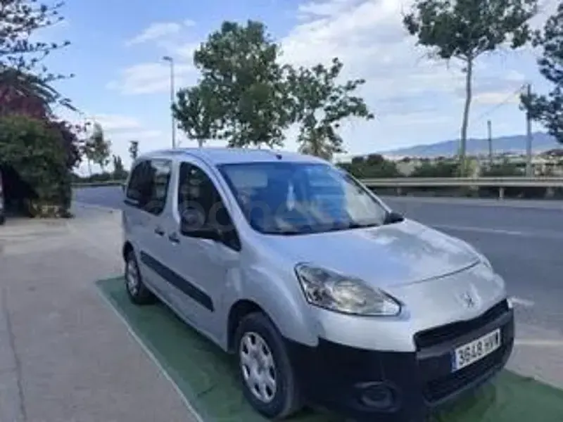 Usado Peugeot Partner Tepee Active 92 CV (67 kW) 2014 Gris / plata Monovolumen